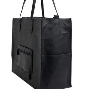 Beis Large Black Work Tote
